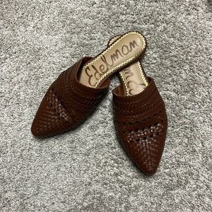 Sam Edelman woven slides. Sz 9. Amazing condition